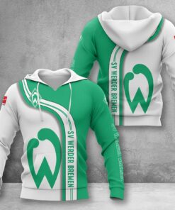 Werder Bremen Hoodie Herren | SVW Kapuzenpullover WINA2814