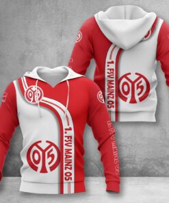 1. FSV Mainz 05 Hoodie Herren | Mainz 05 Kapuzenpullover WINA2798