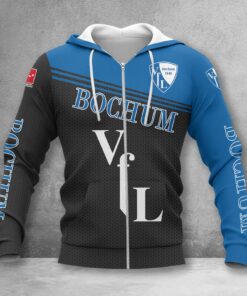 VfL Bochum Hoodie Zip Herren | VfL Kapuzenjacke mit Reißverschluss WINA2924