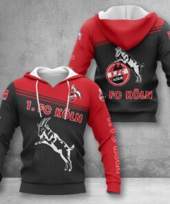 1. FC Köln Hoodie Herren | Effzeh Kapuzenpullover WINA2909