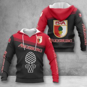FC Augsburg Hoodie Herren | FCA Kapuzenpullover WINA2915