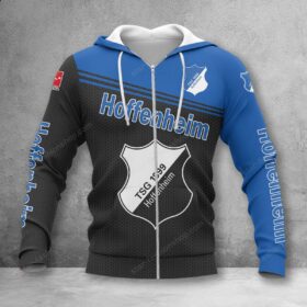TSG Hoffenheim Hoodie Zip Herren | TSG Kapuzenjacke mit Reißverschluss WINA2921
