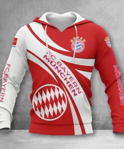 Bayern München Hoodie Herren | FCB Kapuzenpullover WINA2451