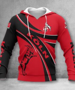 1. FC Köln Hoodie Herren | Effzeh Kapuzenpullover WINA2444