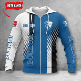 VfL Bochum Hoodie Zip Herren | VfL Kapuzenjacke mit Reißverschluss WINA10733