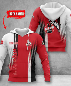 1. FC Köln Hoodie Herren | Effzeh Kapuzenpullover WINA10718