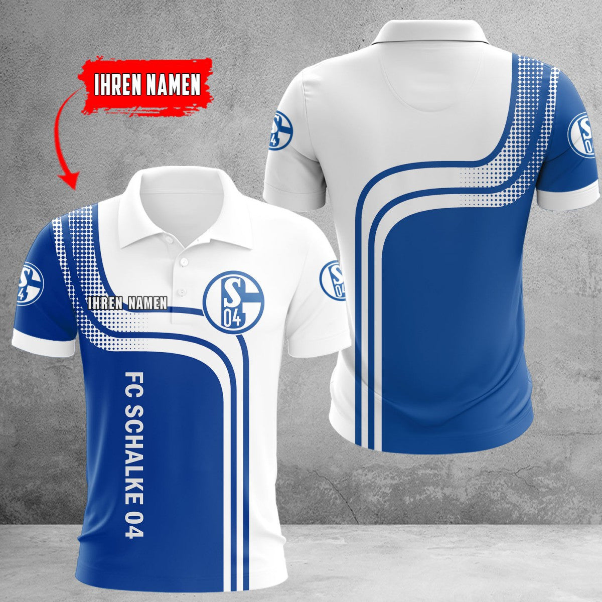 Schalke 04 Poloshirt | S04 Polohemd WINA60129