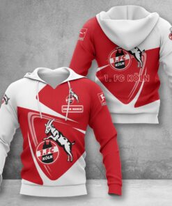 1. FC Köln Hoodie Herren | Effzeh Kapuzenpullover WINA17704