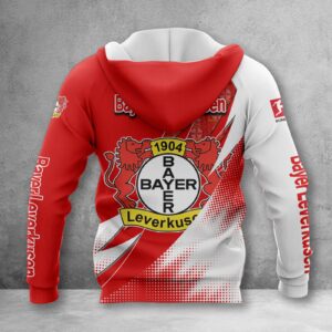 Alternative view of Bayer 04 Leverkusen Hoodie Herren | B04 Kapuzenpullover WINA23156