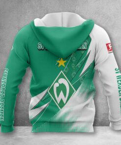 Alternative view of Werder Bremen Hoodie Herren | SVW Kapuzenpullover WINA23170