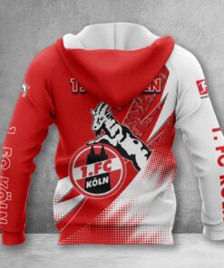 Alternative view of 1. FC Köln Hoodie Herren | Effzeh Kapuzenpullover WINA23154