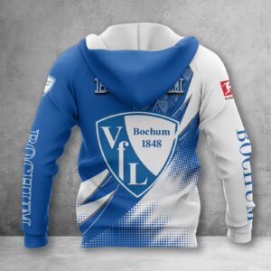 Alternative view of VfL Bochum Hoodie Zip Herren | VfL Kapuzenjacke mit Reißverschluss WINA23168