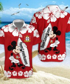 Hawaiihemd Bayer 04 Leverkusen – Herren Sommerhemd Edition A