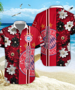 Hawaiihemd Bayern München – Herren Sommerhemd Edition B