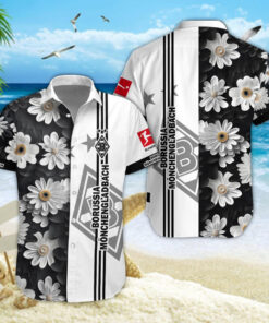 Hawaiihemd Borussia Mönchengladbach – Herren Sommerhemd Edition B