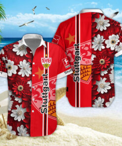 Hawaiihemd VfB Stuttgart – Herren Sommerhemd Edition B