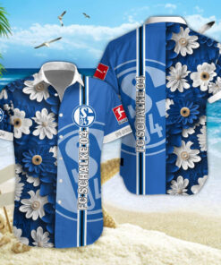 Hawaiihemd Schalke 04 – Herren Sommerhemd Edition B