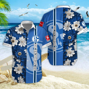 Hawaiihemd Schalke 04 – Herren Sommerhemd Edition B