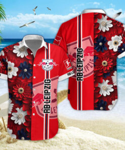 Hawaiihemd RB Leipzig – Herren Sommerhemd Edition B