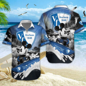 Hawaiihemd VfL Bochum – Herren Sommerhemd Classic