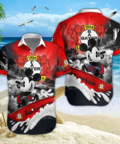 Hawaiihemd Bayer 04 Leverkusen – Herren Sommerhemd Classic