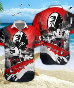 Hawaiihemd SC Freiburg – Herren Sommerhemd Classic