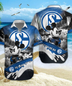 Hawaiihemd Schalke 04 – Herren Sommerhemd Classic