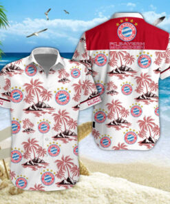 Hawaiihemd Bayern München – Herren Sommerhemd Special