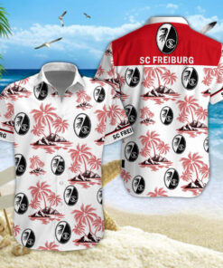 Hawaiihemd SC Freiburg II – Herren Sommerhemd Special