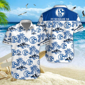 Hawaiihemd Schalke 04 – Herren Sommerhemd Special