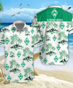 Hawaiihemd Werder Bremen – Herren Sommerhemd Special