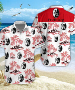 Hawaiihemd SC Freiburg – Herren Sommerhemd Special