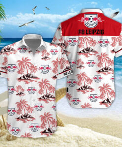 Hawaiihemd RB Leipzig – Herren Sommerhemd Special