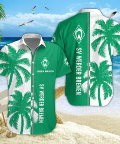 Hawaiihemd Werder Bremen – Herren Sommerhemd Modern