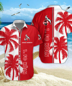 Hawaiihemd 1. FC Köln – Herren Sommerhemd Modern