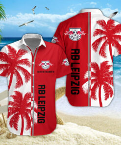 Hawaiihemd RB Leipzig – Herren Sommerhemd Modern