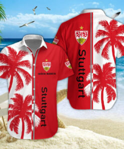 Hawaiihemd VfB Stuttgart – Herren Sommerhemd Modern