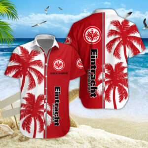 Hawaiihemd Eintracht Frankfurt – Herren Sommerhemd Modern