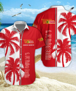 Hawaiihemd Union Berlin – Herren Sommerhemd Modern