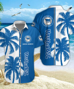 Hawaiihemd Hertha BSC – Herren Sommerhemd Modern
