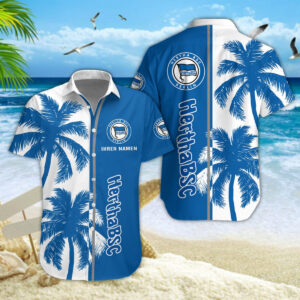 Hawaiihemd Hertha BSC – Herren Sommerhemd Modern