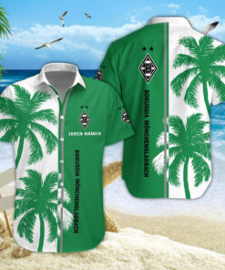 Hawaiihemd Borussia Mönchengladbach – Herren Sommerhemd Modern