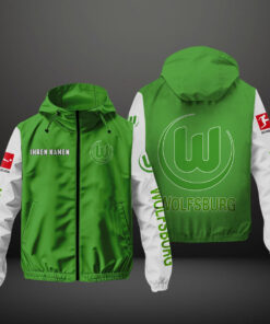 VfL Wolfsburg Windbreaker | WOB Windjacke Wölfe Look