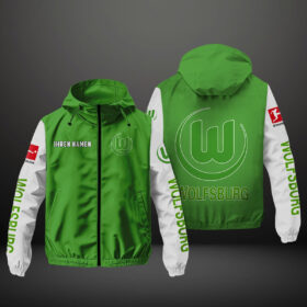 VfL Wolfsburg Windbreaker | WOB Windjacke Wölfe Look