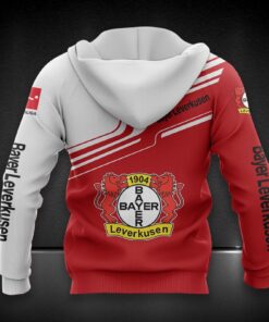 Alternative view of Bayer 04 Leverkusen Hoodie Herren | B04 Kapuzenpullover DDQQA80214
