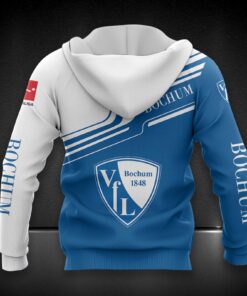 Alternative view of VfL Bochum Hoodie Zip Herren | VfL Kapuzenjacke mit Reißverschluss DDQQA80227