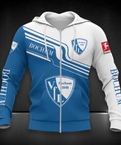 VfL Bochum Hoodie Zip Herren | VfL Kapuzenjacke mit Reißverschluss DDQQA80227