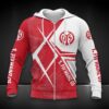 1. FSV Mainz 05 Hoodie Zip Herren | Mainz 05 Kapuzenjacke mit Reißverschluss DDQQA90213