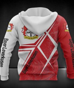 Alternative view of Bayer 04 Leverkusen Hoodie Herren | B04 Kapuzenpullover DDQQA90214