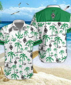 Hawaiihemd Borussia Mönchengladbach – Herren Sommerhemd Premium
